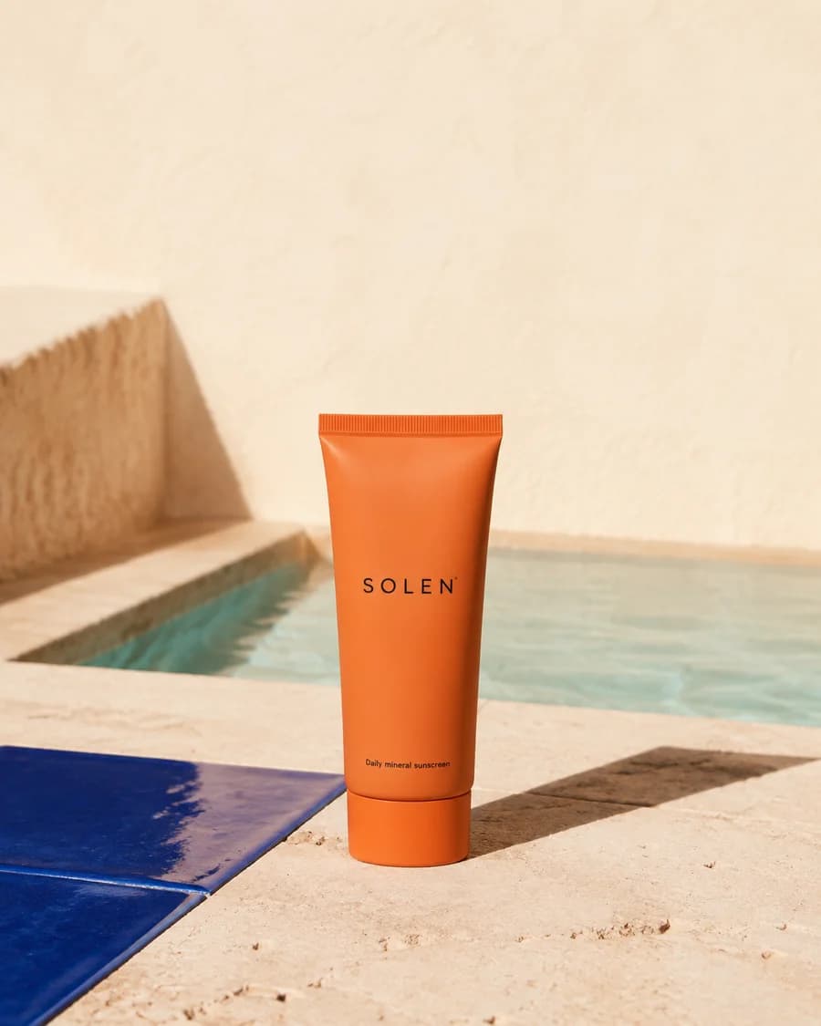 SOLEN skincare campaign: Meet your daily ritual.